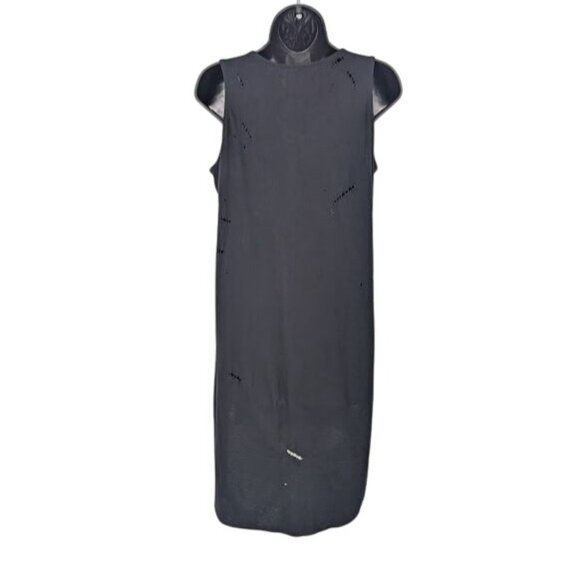 Religion We Live In Black Tunic Tank Top Women Size XS Distressed Gothic Grunge - Picture 2 of 12